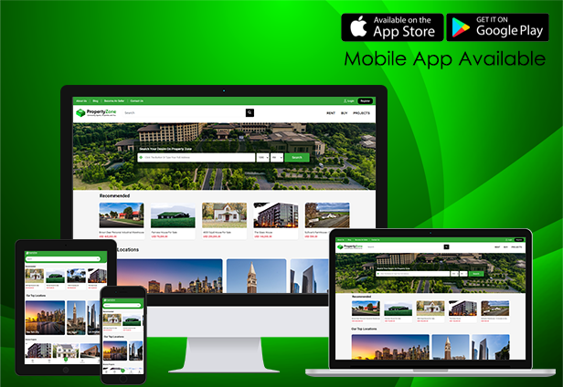 Property Zone- Multi Agent Real Estate Website & Mobile App - 2